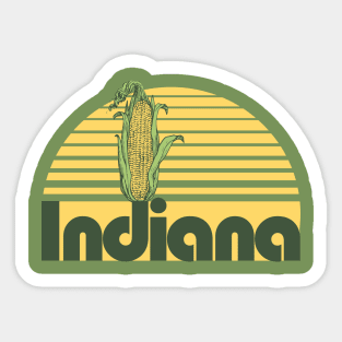 Retro Indiana Sticker